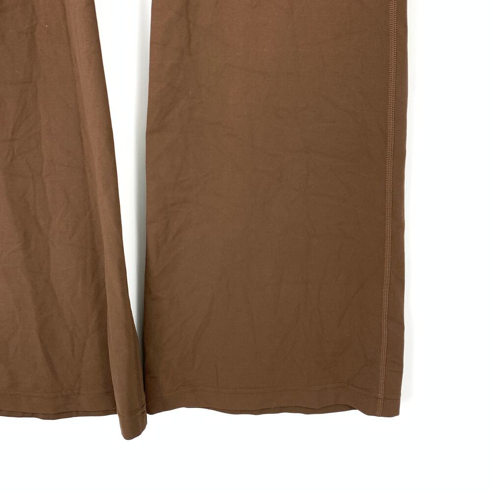 Lululemon Groove Nulu High Rise Flared Pant Womens Size 10 Brown - Picture 5 of 7